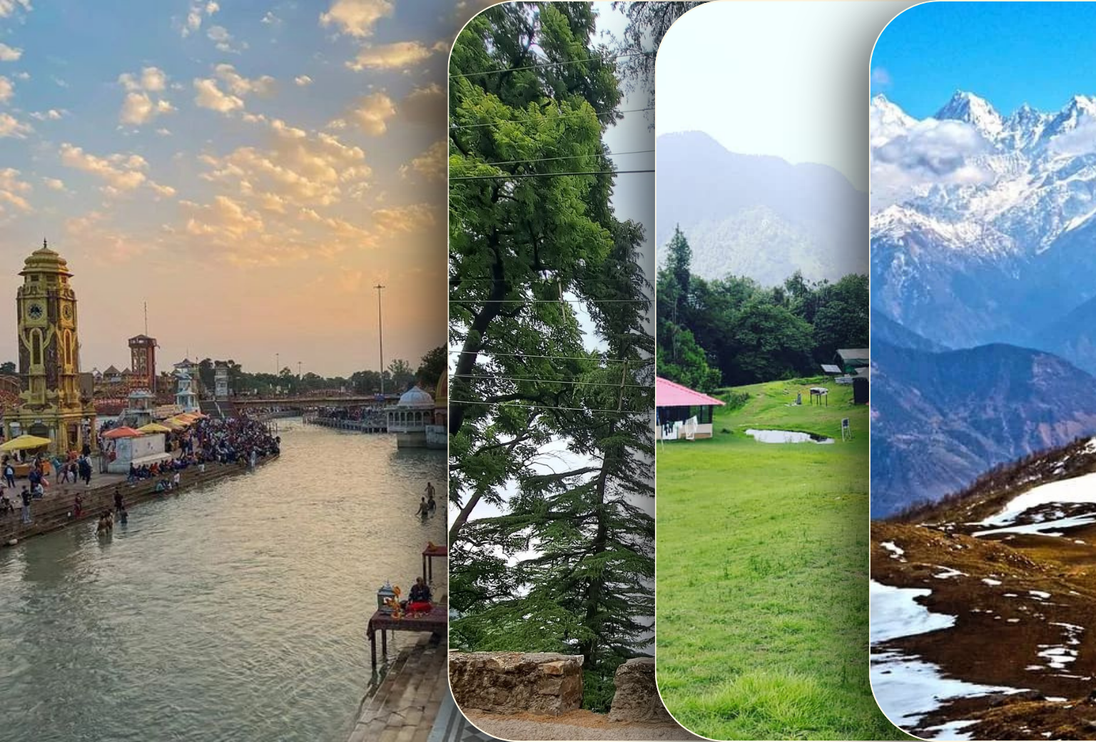8 Days Gems of Garhwal Tour – Haridwar, Mussoorie, Chopta, Auli & Rishikesh